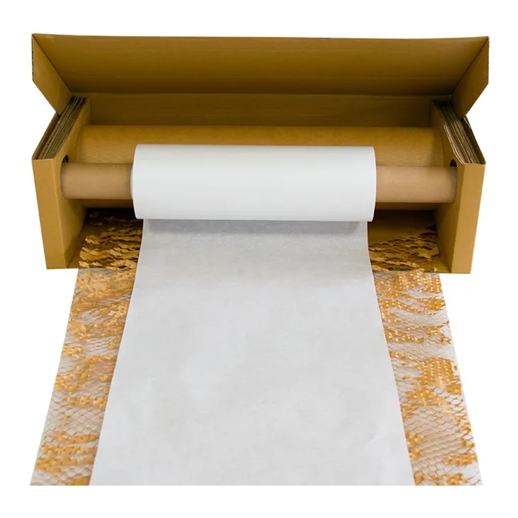 Double Rod Honeycomb Paper Wrap Dispenser